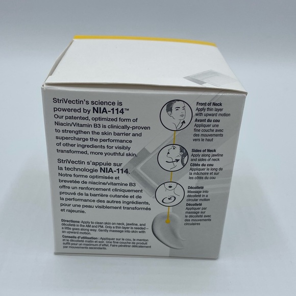 STRIVECTIN NIA114 TL Advanced Tightening Neck Cream, Anti-Wrinkle 1oz NEW Lot 2 - Picture 9 of 12